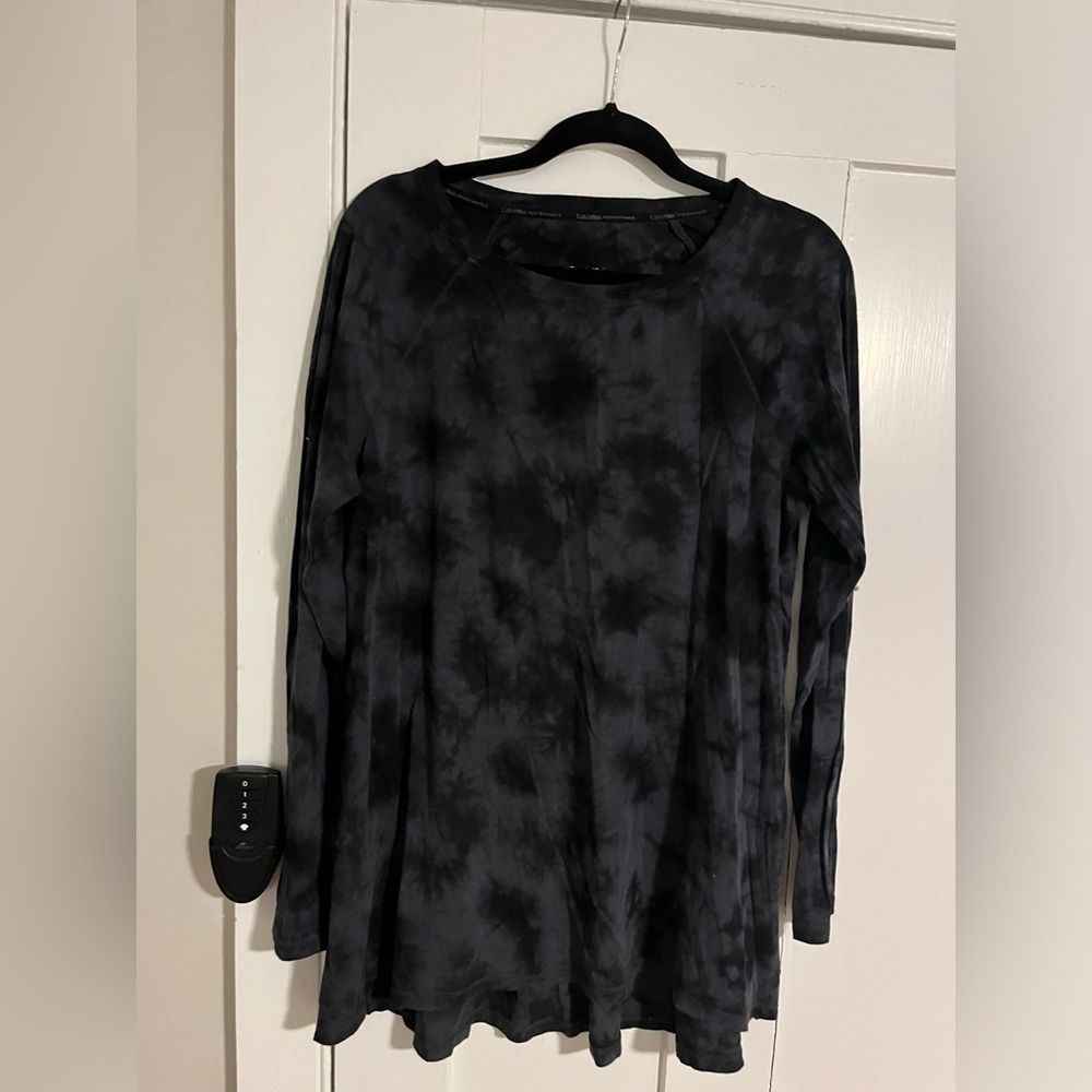 Calvin Klein Long Sleeve Tunic Top Size Medium
